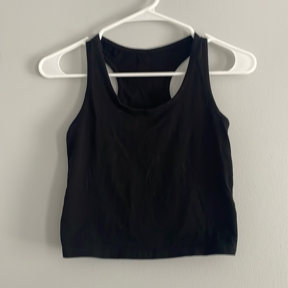 Black Racer Back Tank